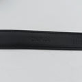 Logo belt Black leather DNP104ロゴベルト ブラック レザー DNP104