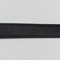 Logo belt Black leather DNP104ロゴベルト ブラック レザー DNP104