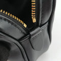Logo belt Black leather DNP104ロゴベルト ブラック レザー DNP104