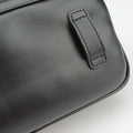 Logo belt Black leather DNP104ロゴベルト ブラック レザー DNP104