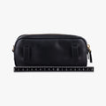 Logo belt Black leather DNP104ロゴベルト ブラック レザー DNP104