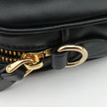 Logo belt Black leather DNP104ロゴベルト ブラック レザー DNP104