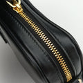 Logo belt Black leather DNP104ロゴベルト ブラック レザー DNP104