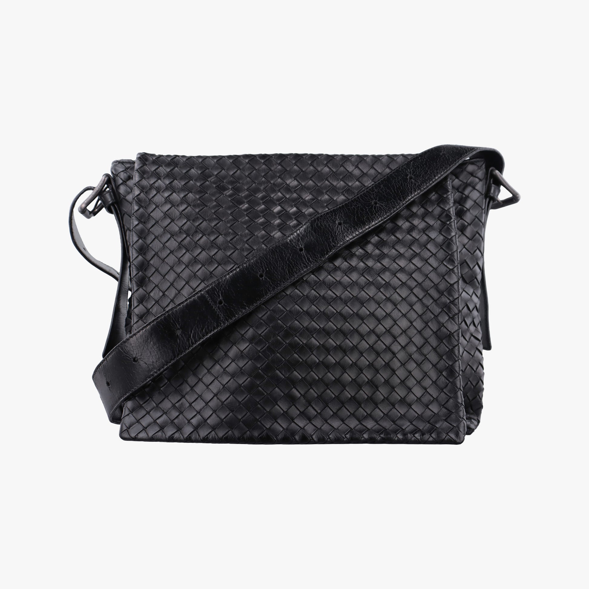 Intrecciato Black lambskin B01814913Pイントレチャート ブラック ラムスキン B01814913P