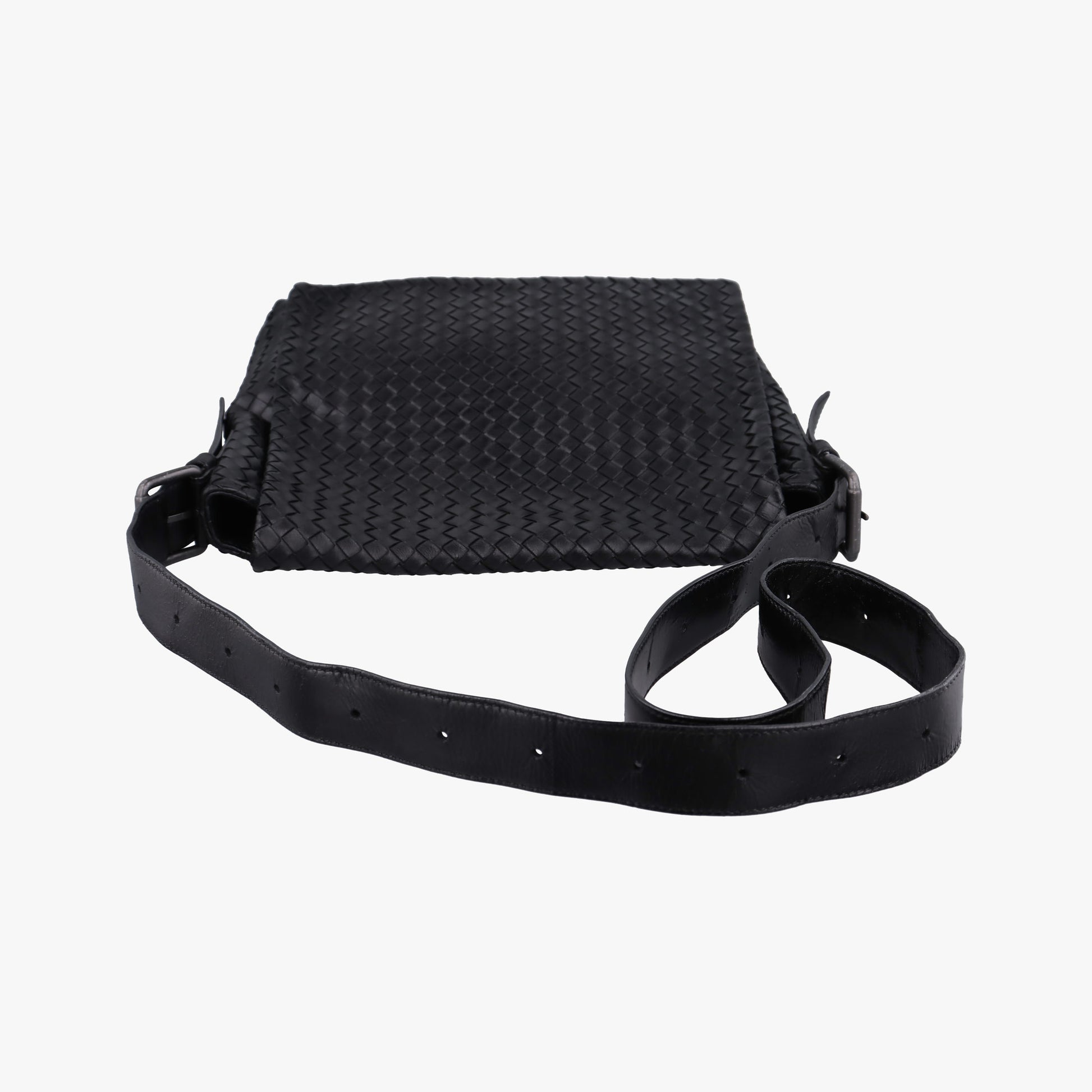 Intrecciato Black lambskin B01814913Pイントレチャート ブラック ラムスキン B01814913P