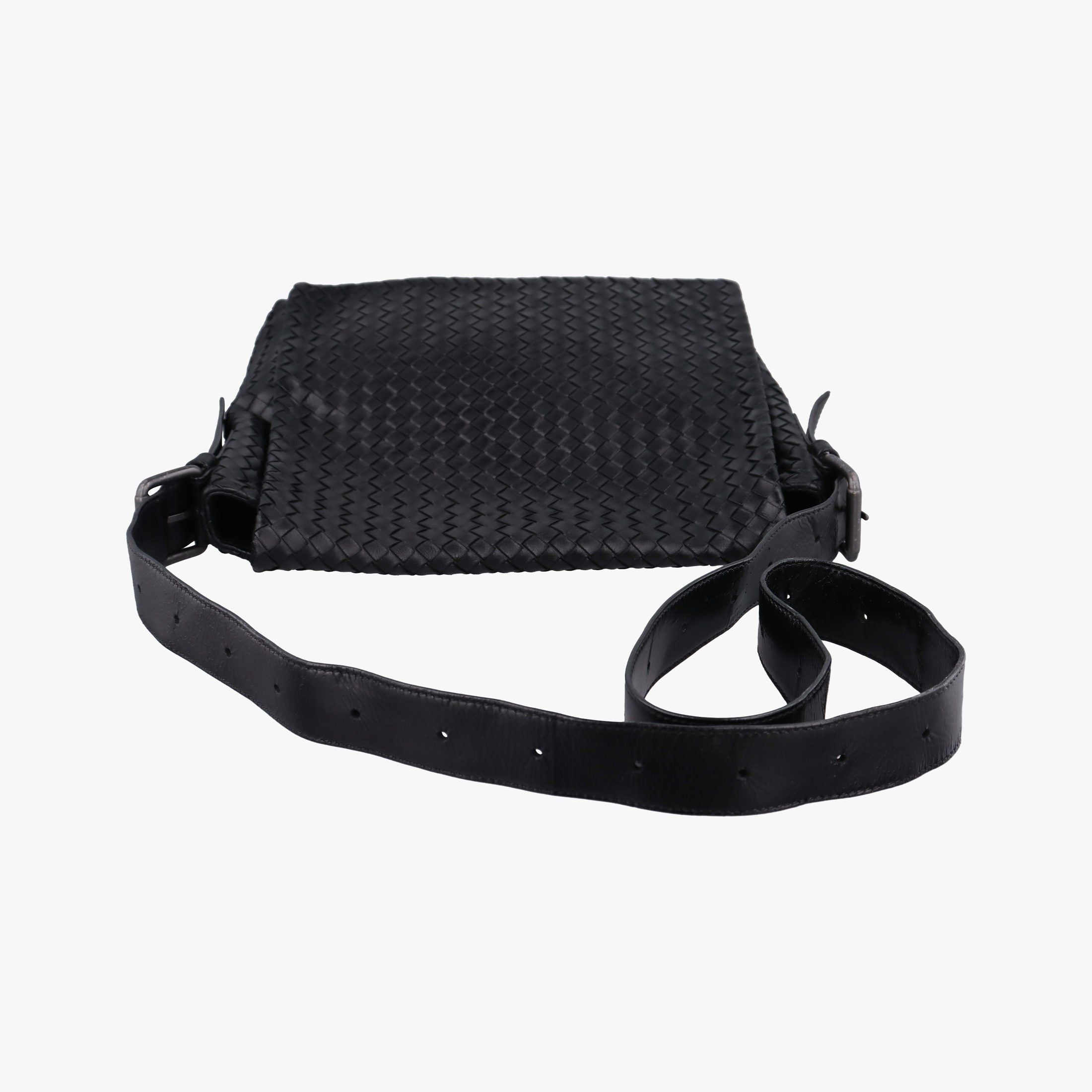 Intrecciato Black lambskin B01814913Pイントレチャート ブラック ラムスキン B01814913P