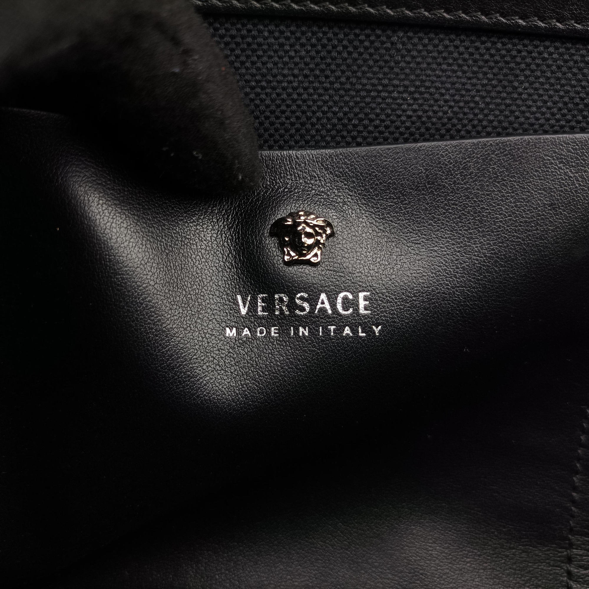 Versace Borsa Stardvst Red leather CLG 520161327815ヴェルサーチ ボルサ スタードヴェスト レッド レザー CLG 520161327815