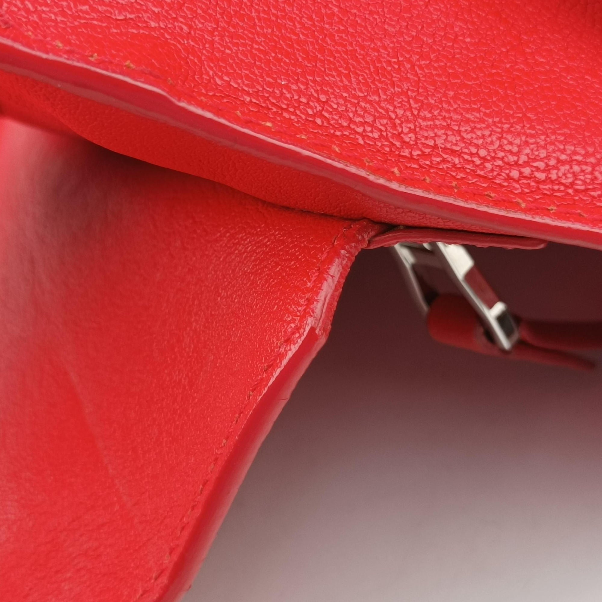 Versace Borsa Stardvst Red leather CLG 520161327815ヴェルサーチ ボルサ スタードヴェスト レッド レザー CLG 520161327815