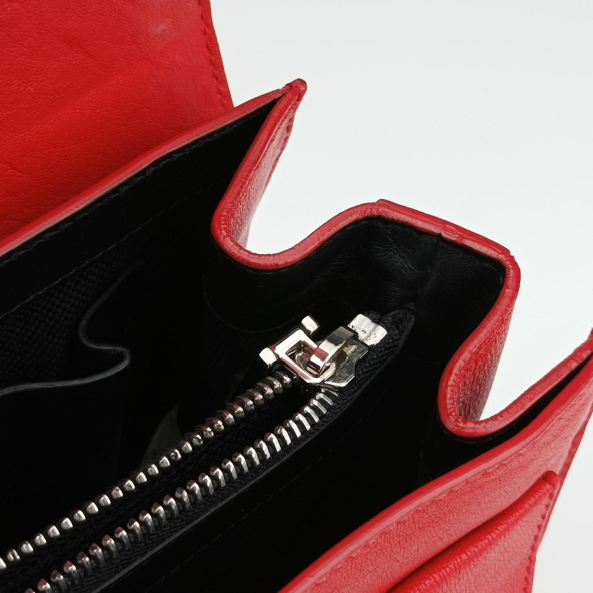 Versace Borsa Stardvst Red leather CLG 520161327815ヴェルサーチ ボルサ スタードヴェスト レッド レザー CLG 520161327815