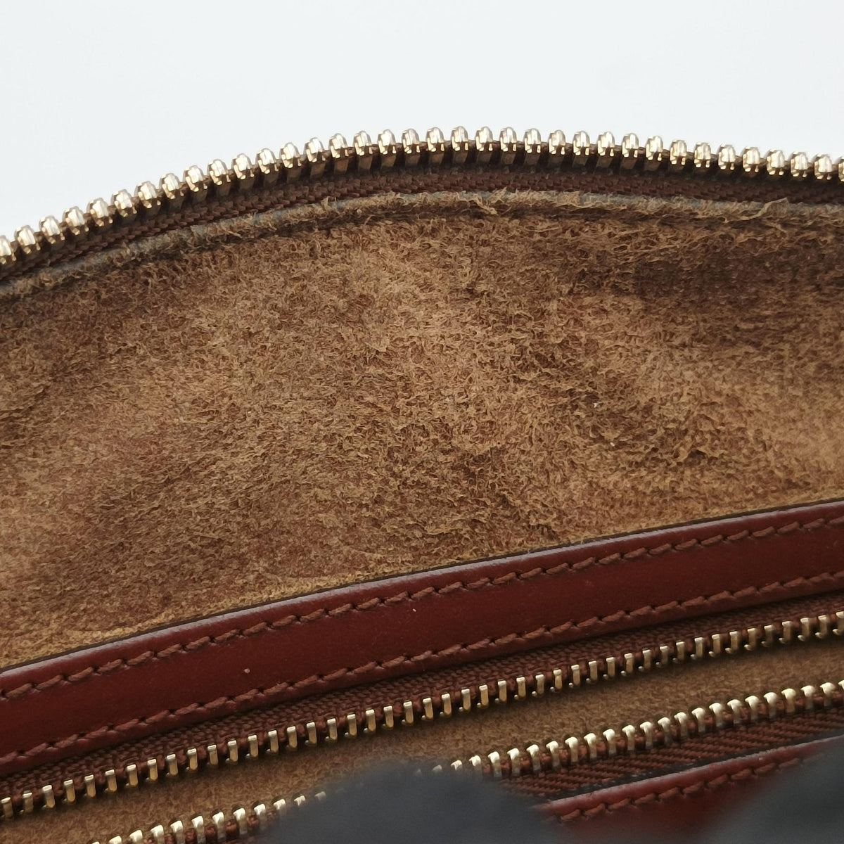 Pre-owned Gucci GG SUPREME beige×brown PVC coated canvas×Leather 409529 handbag | stylenewstar