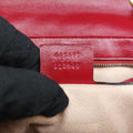 GG Marmont Black×red Leather 443497 F029280935GGマーモント ブラック×レッド レザー 443497 F029280935