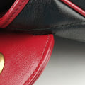 GG Marmont Black×red Leather 443497 F029280935GGマーモント ブラック×レッド レザー 443497 F029280935