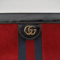 Ophidia Red×Black Suede×leather 503877 C027755608オフィディア レッド×ブラック スエード×レザー 503877 C027755608
