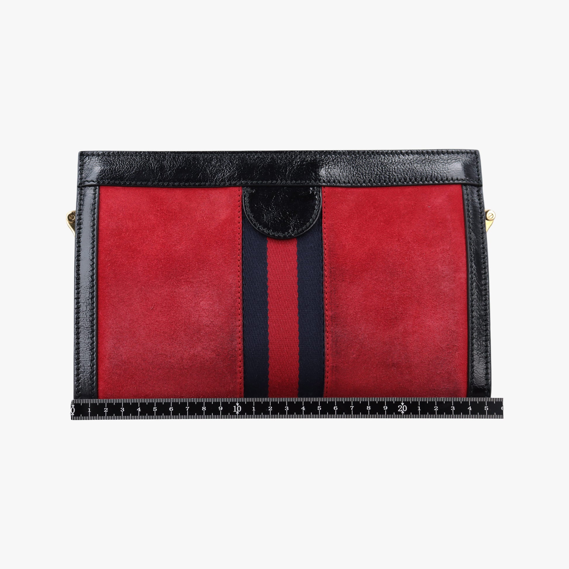 Ophidia Red×Black Suede×leather 503877 C027755608オフィディア レッド×ブラック スエード×レザー 503877 C027755608