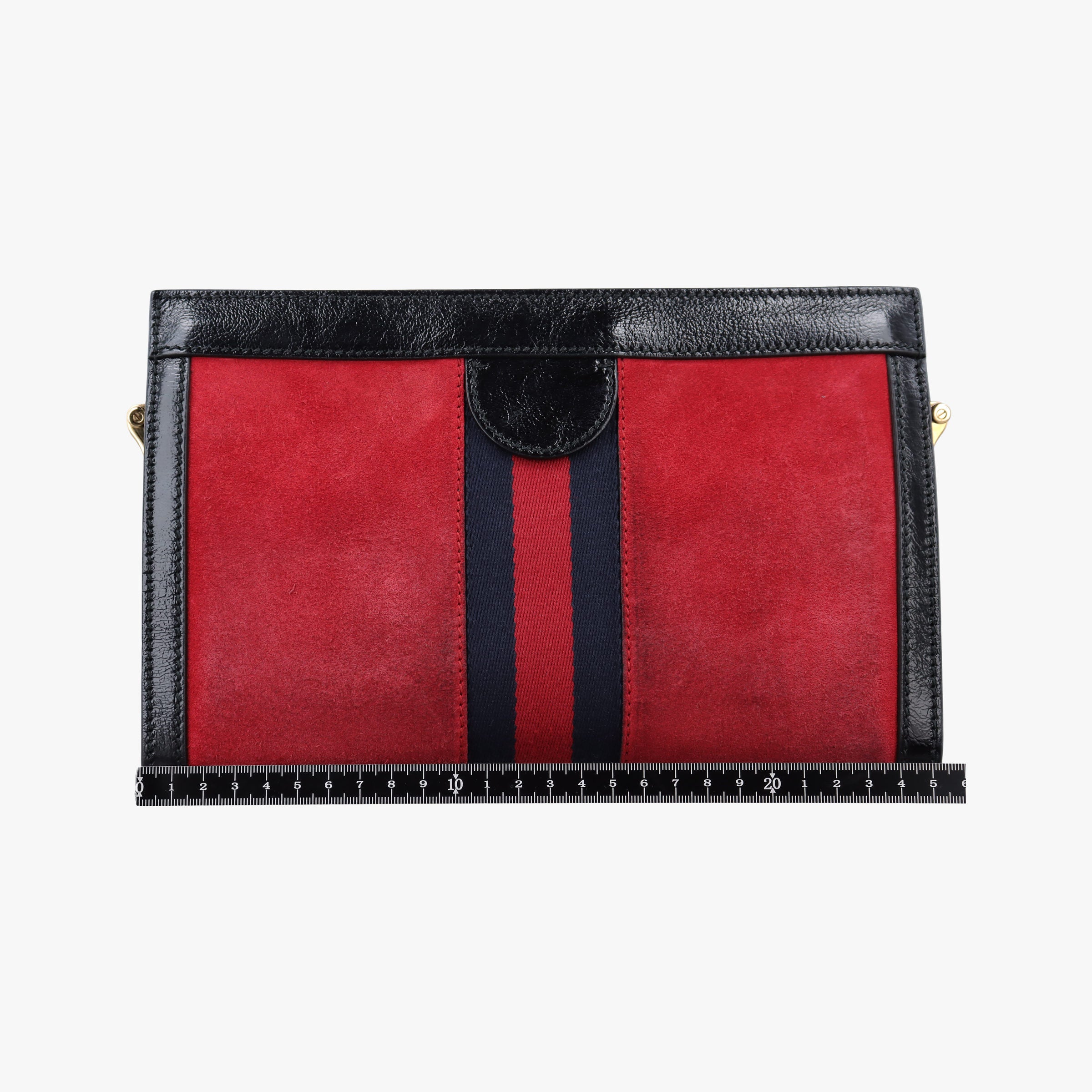 Ophidia Red×Black Suede×leather 503877 C027755608オフィディア レッド×ブラック スエード×レザー 503877 C027755608