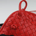 NODINI Intrecciato Red lambskin B04969277Tノディーニ イントレチャート レッド ラムスキン B04969277T