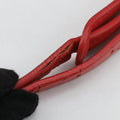 NODINI Intrecciato Red lambskin B04969277Tノディーニ イントレチャート レッド ラムスキン B04969277T