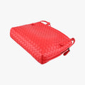 NODINI Intrecciato Red lambskin B04969277Tノディーニ イントレチャート レッド ラムスキン B04969277T
