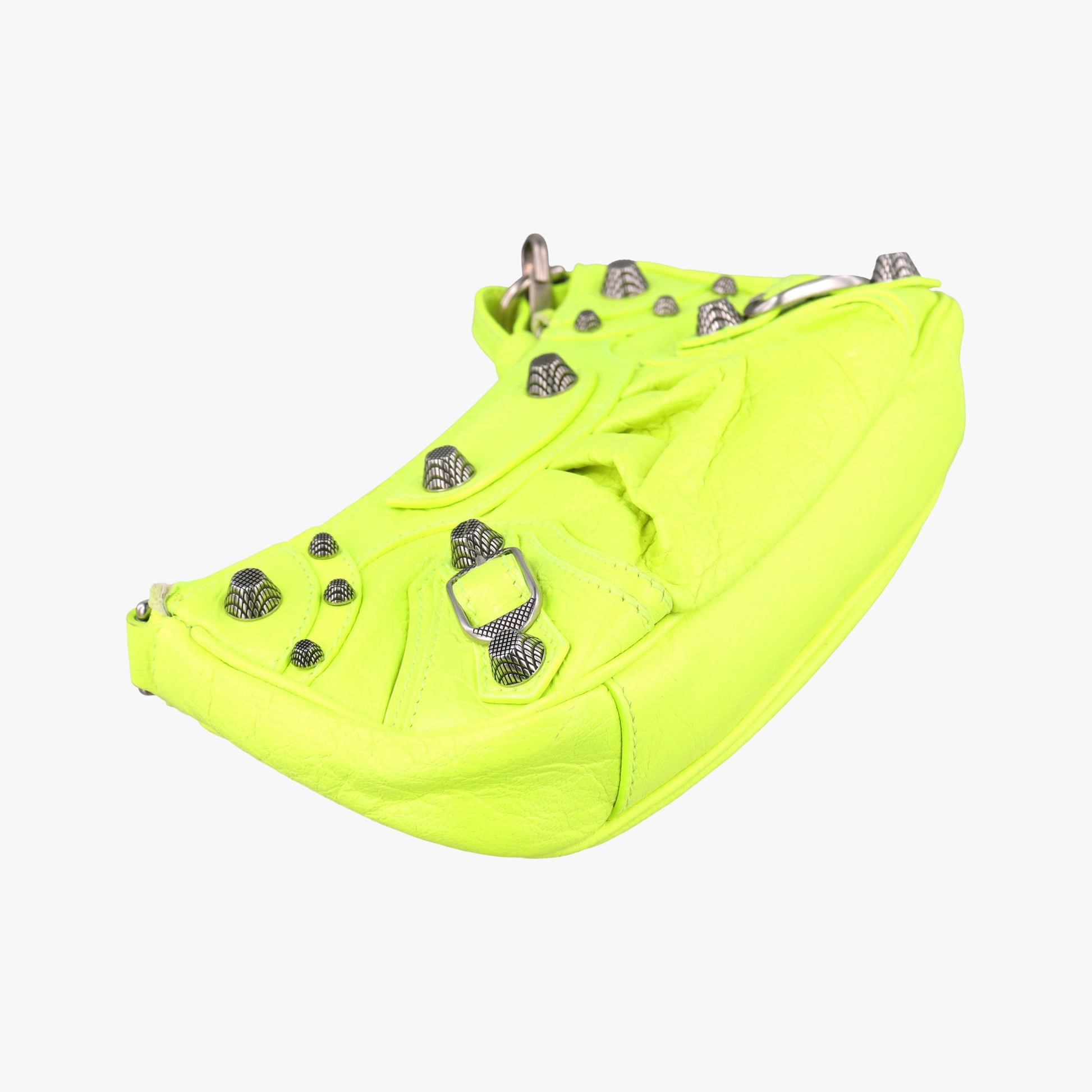 Le Cagole YellowGreen lambskin 695814.7206.R.493075ルカゴール イエローグリーン ラムスキン 695814.7206.R.493075