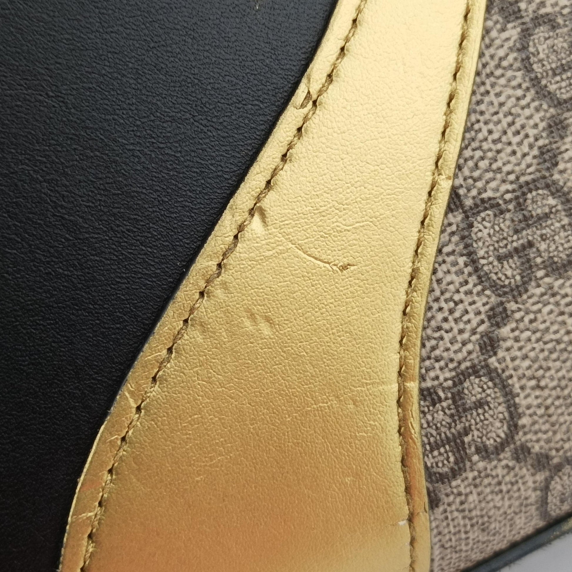 Osiride GG Supreme beige×Black×Golden PVC coated canvas×Leather 497996 I023116453オジリデ ベージュ×ブラック×ゴールド PVCコーティングキャンバス×レザー 497996 I023116453
