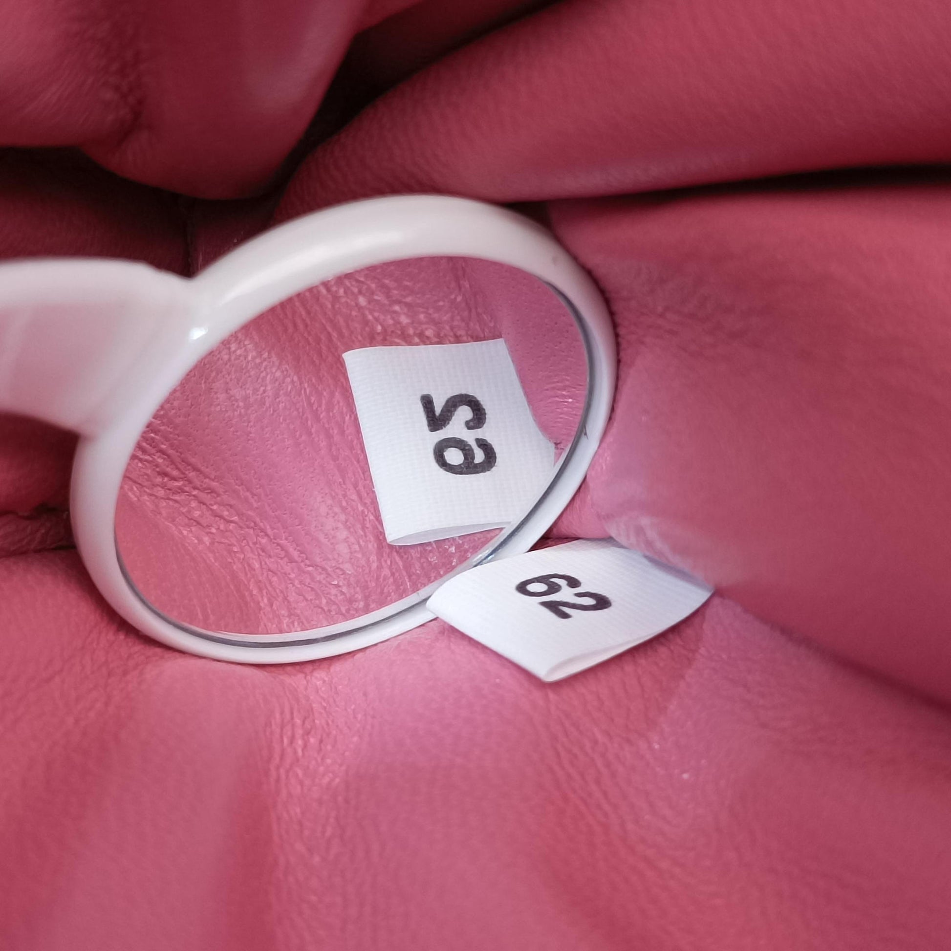Triangle mini Pink Leather 1NR015 62トライアングル ミニ ピンク レザー 1NR015 62