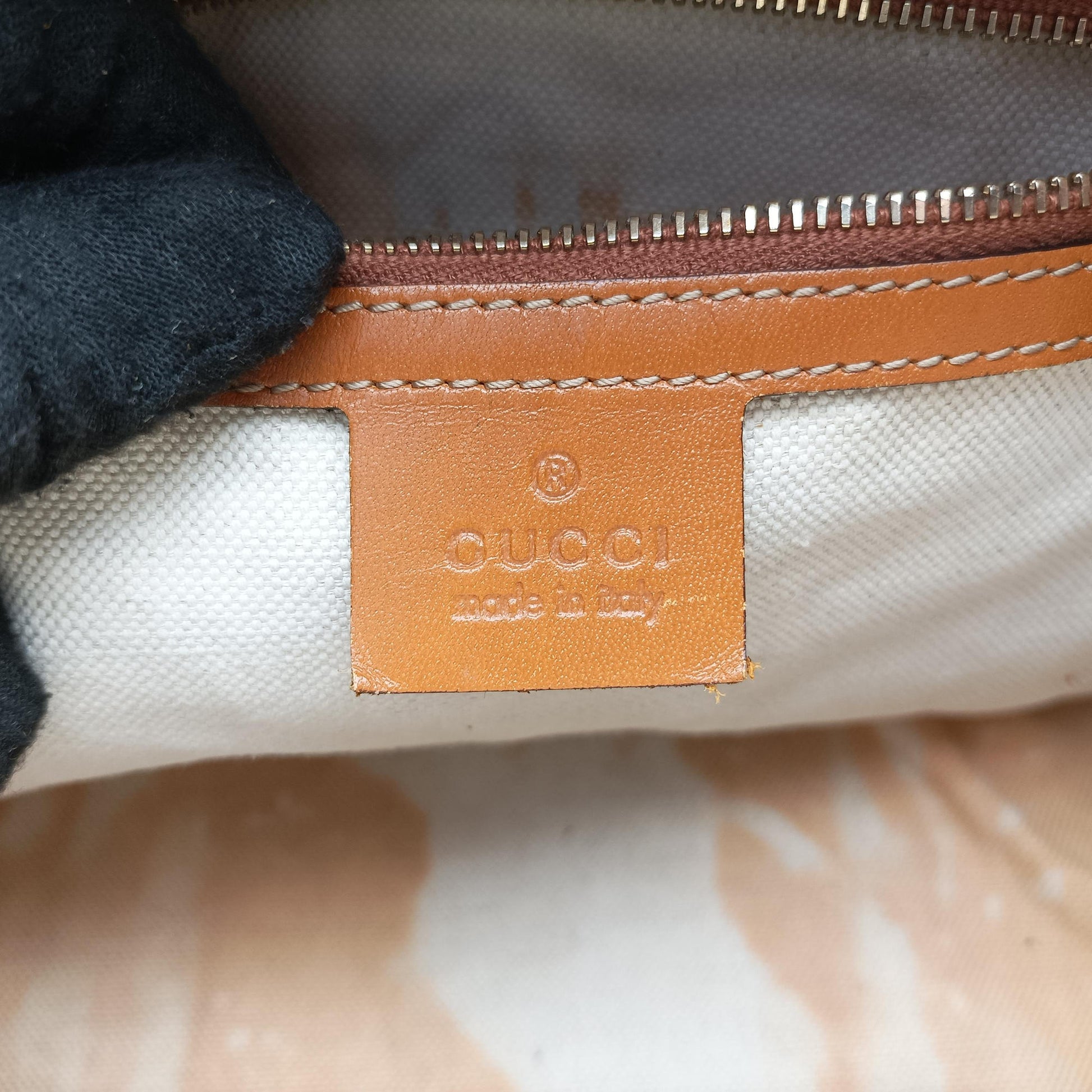 Sherry Line Multicolour canvas×leather 247205 B011487018シェリーライン マルチカラー キャンバス×レザー 247205 B011487018