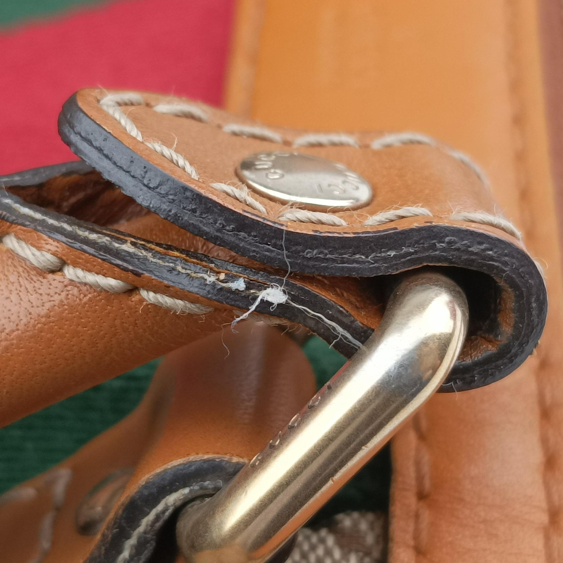 Sherry Line Multicolour canvas×leather 247205 B011487018シェリーライン マルチカラー キャンバス×レザー 247205 B011487018