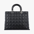 Lady Dior Black lambskin 26-MA-1111レディディオール ブラック ラムスキン 26-MA-1111