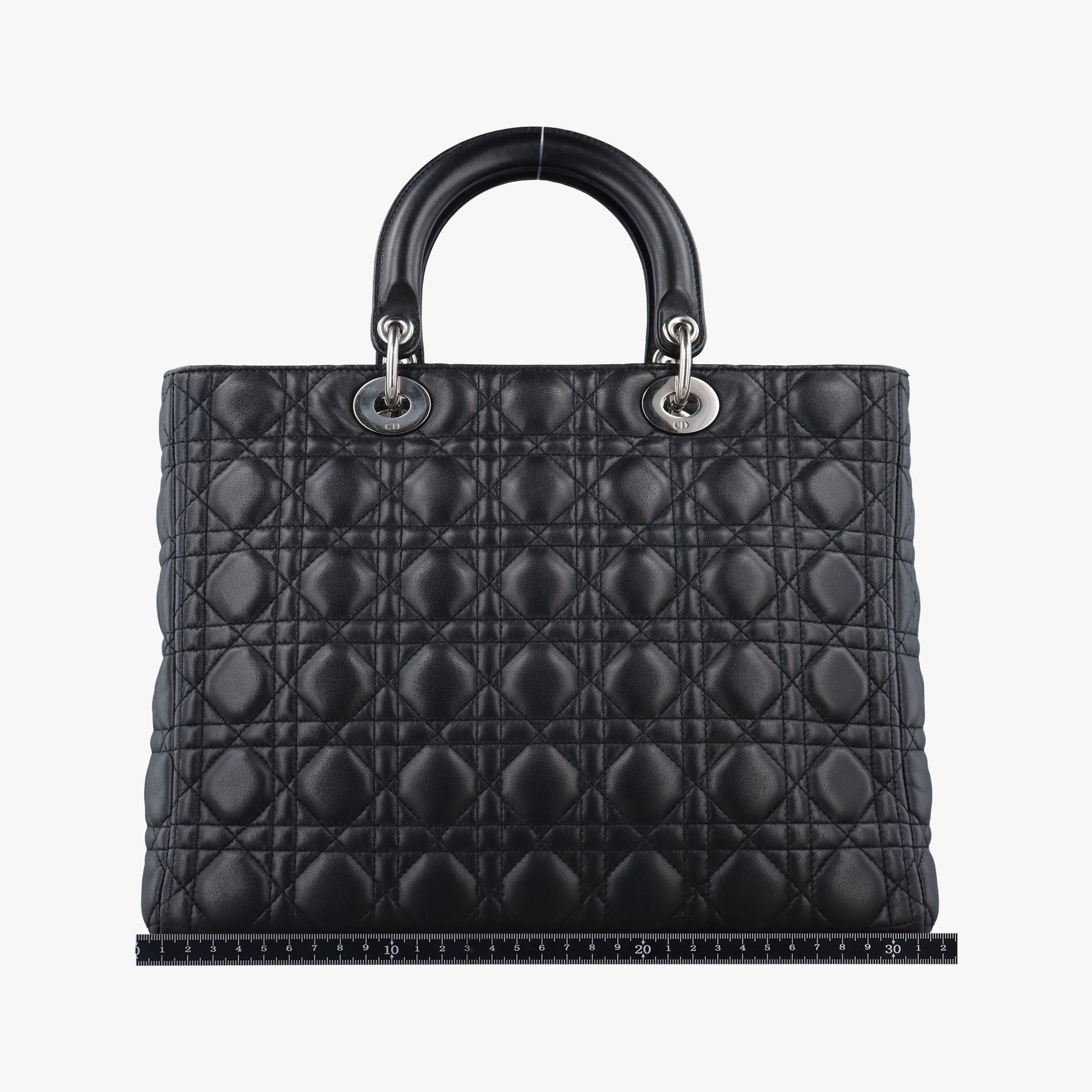 Lady Dior Black lambskin 26-MA-1111レディディオール ブラック ラムスキン 26-MA-1111
