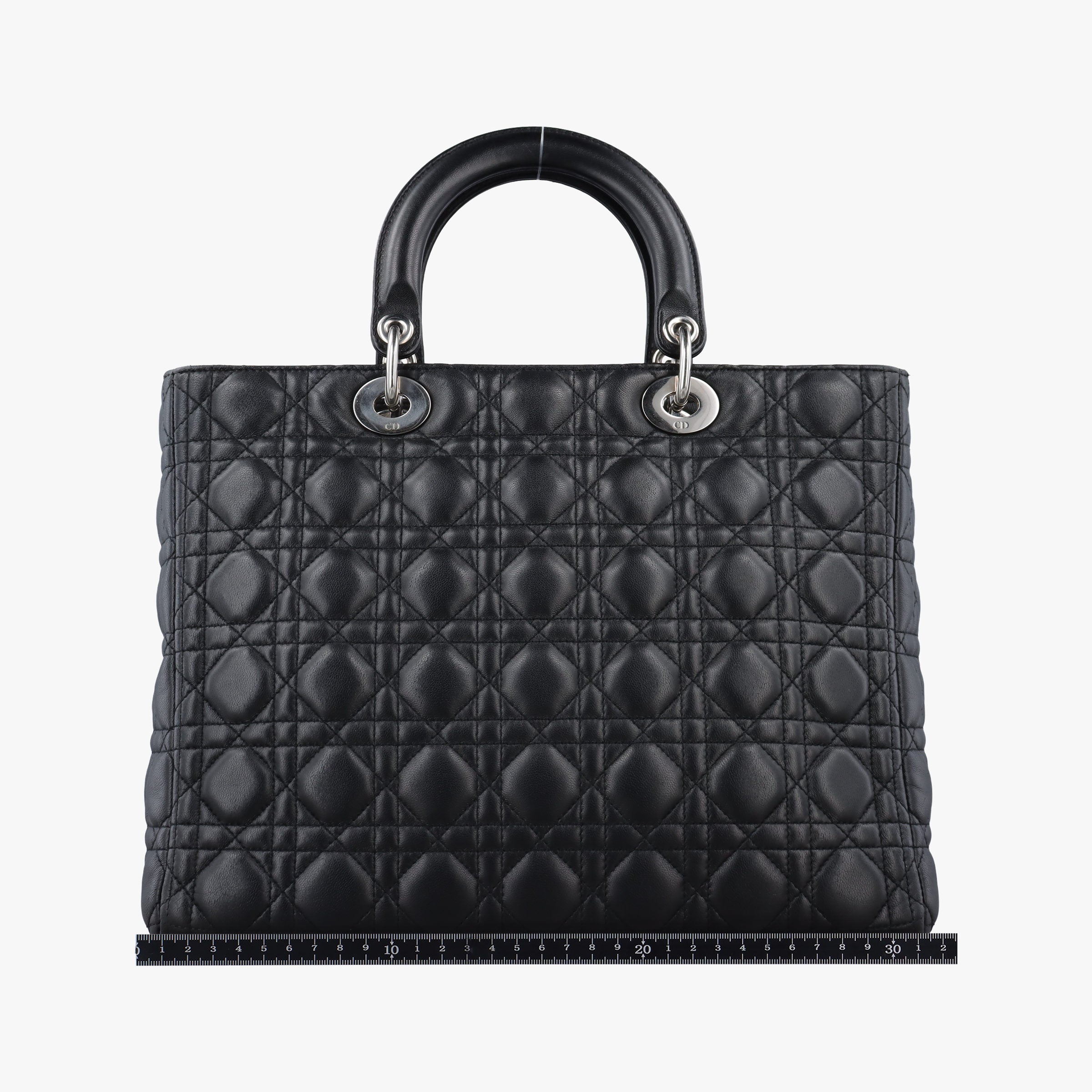 Lady Dior Black lambskin 26-MA-1111レディディオール ブラック ラムスキン 26-MA-1111