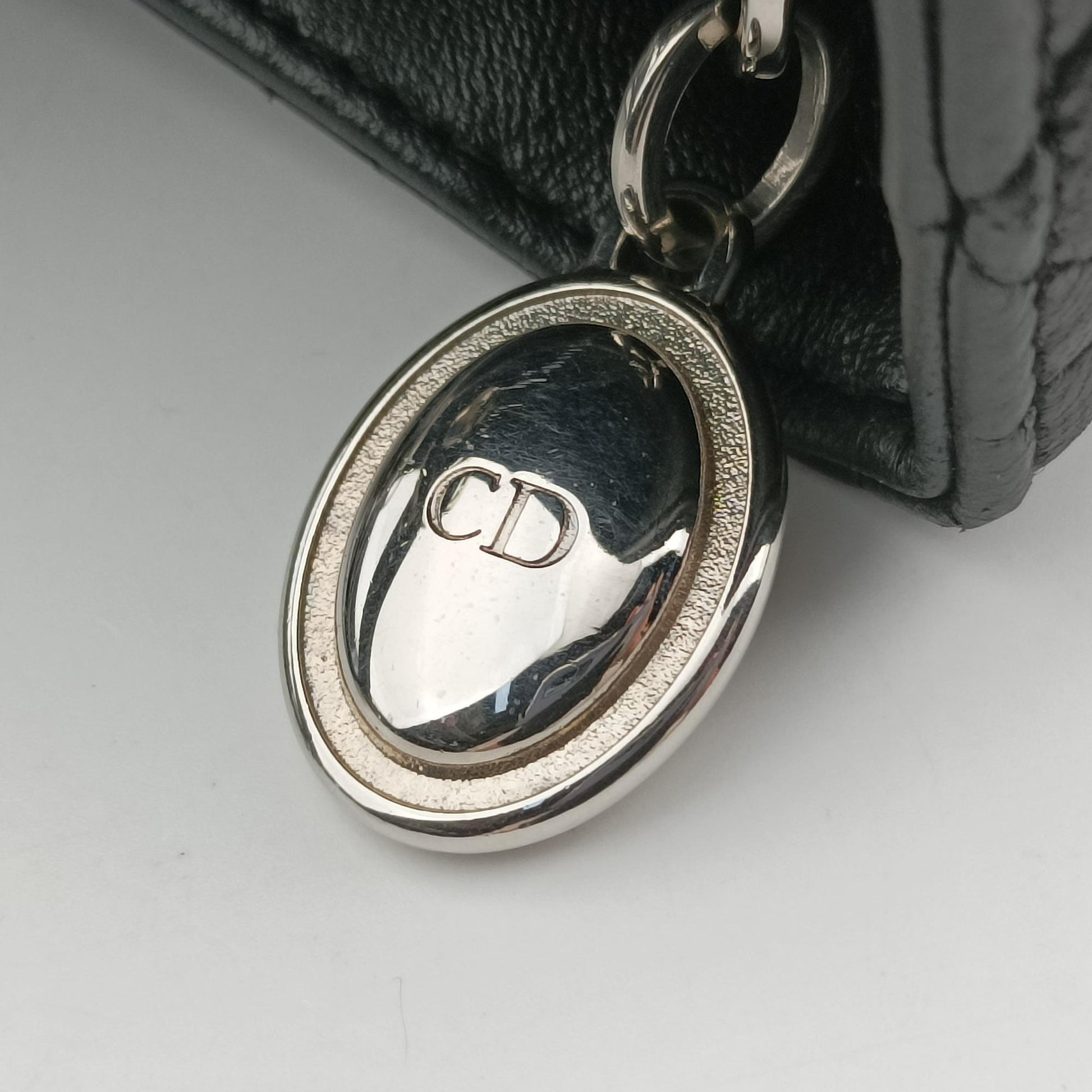 Lady Dior Black lambskin 26-MA-1111レディディオール ブラック ラムスキン 26-MA-1111