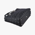 Lady Dior Black lambskin 26-MA-1111レディディオール ブラック ラムスキン 26-MA-1111