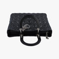 Lady Dior Black lambskin 26-MA-1111レディディオール ブラック ラムスキン 26-MA-1111