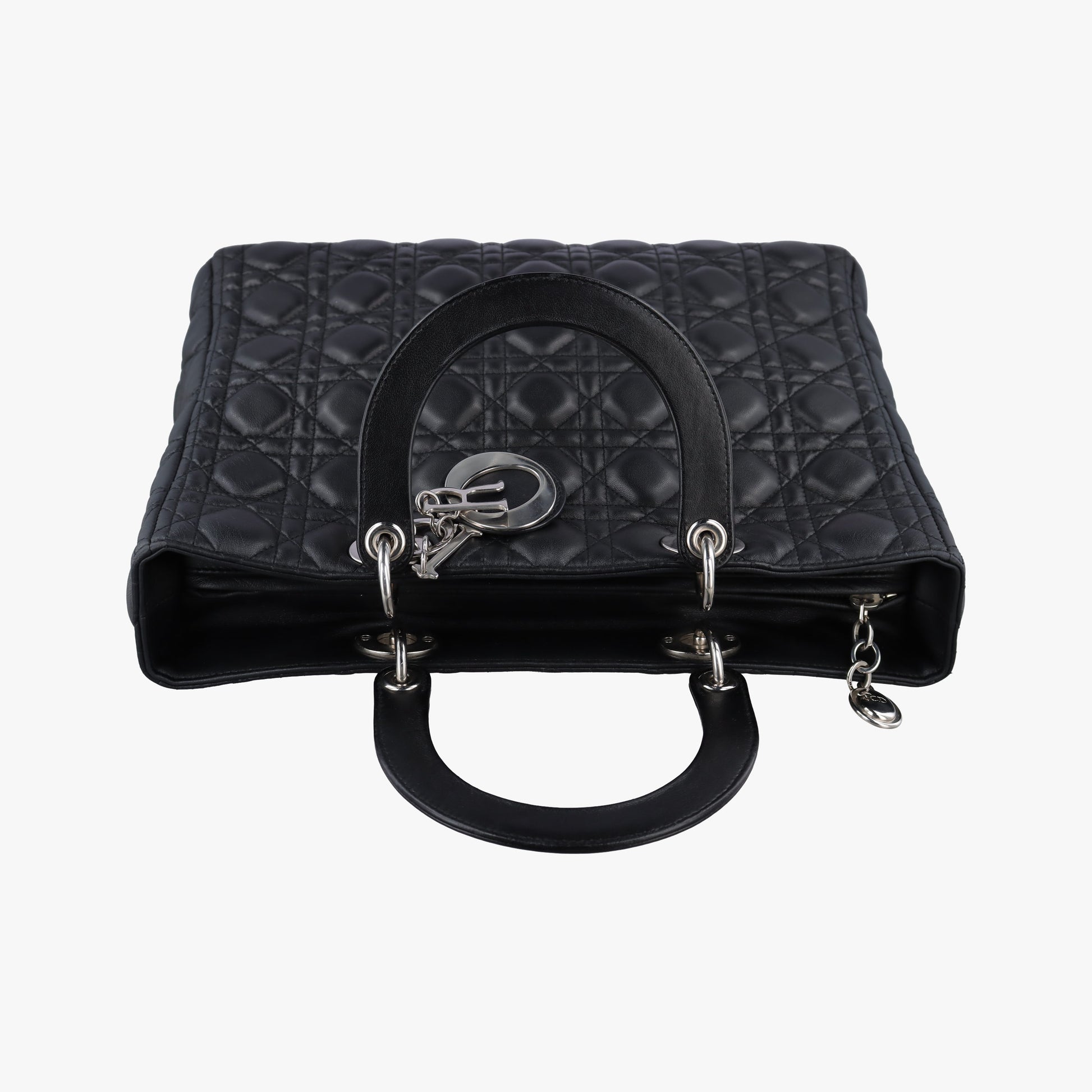 Lady Dior Black lambskin 26-MA-1111レディディオール ブラック ラムスキン 26-MA-1111
