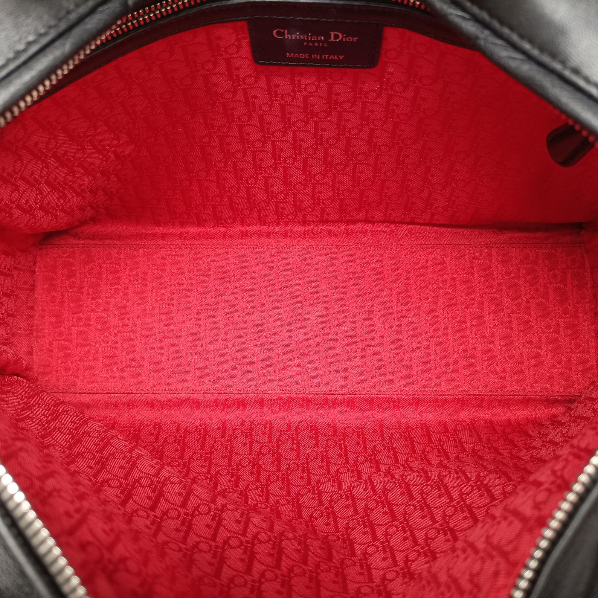 Lady Dior Black lambskin 26-MA-1111レディディオール ブラック ラムスキン 26-MA-1111