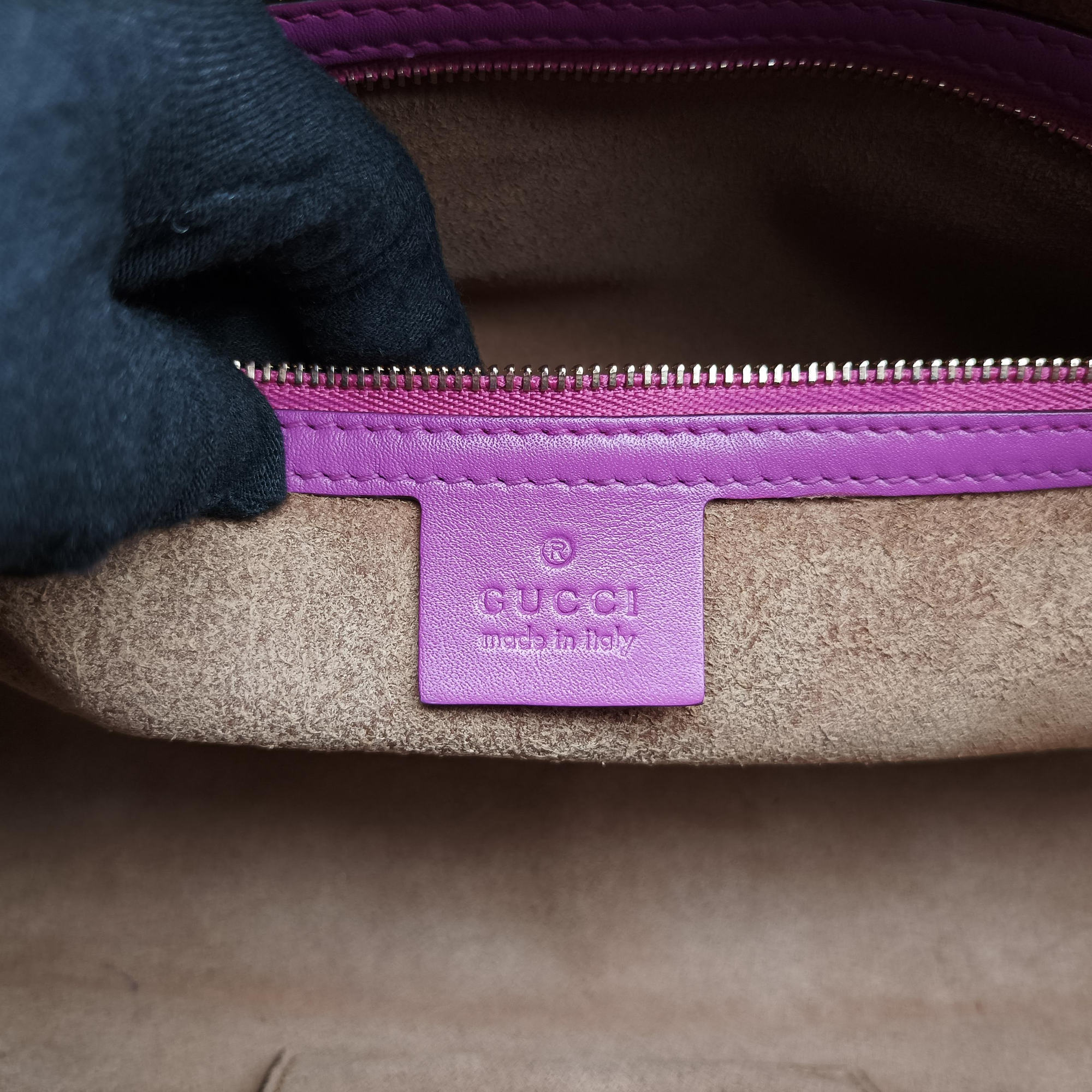 GG SUPREME Beige×Pink×Red PVC coated canvas×Leather 409534 G019548322GGスプリーム ベージュ×ピンク×レッド PVCコーティングキャンバス×レザー 409534 G019548322
