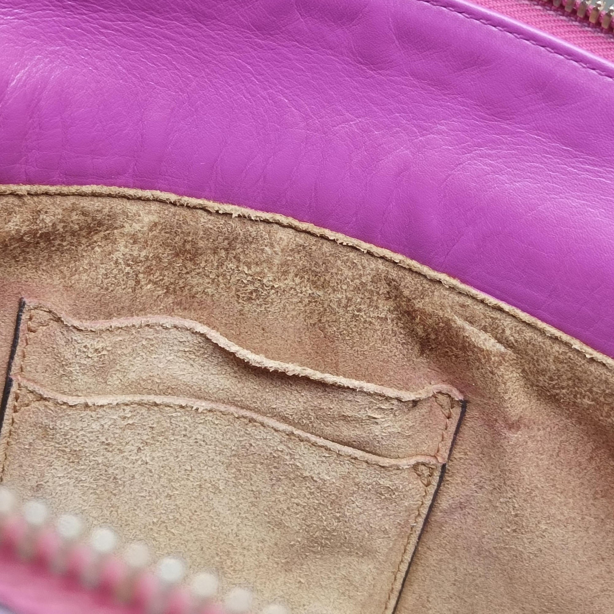 GG SUPREME Beige×Pink×Red PVC coated canvas×Leather 409534 G019548322GGスプリーム ベージュ×ピンク×レッド PVCコーティングキャンバス×レザー 409534 G019548322