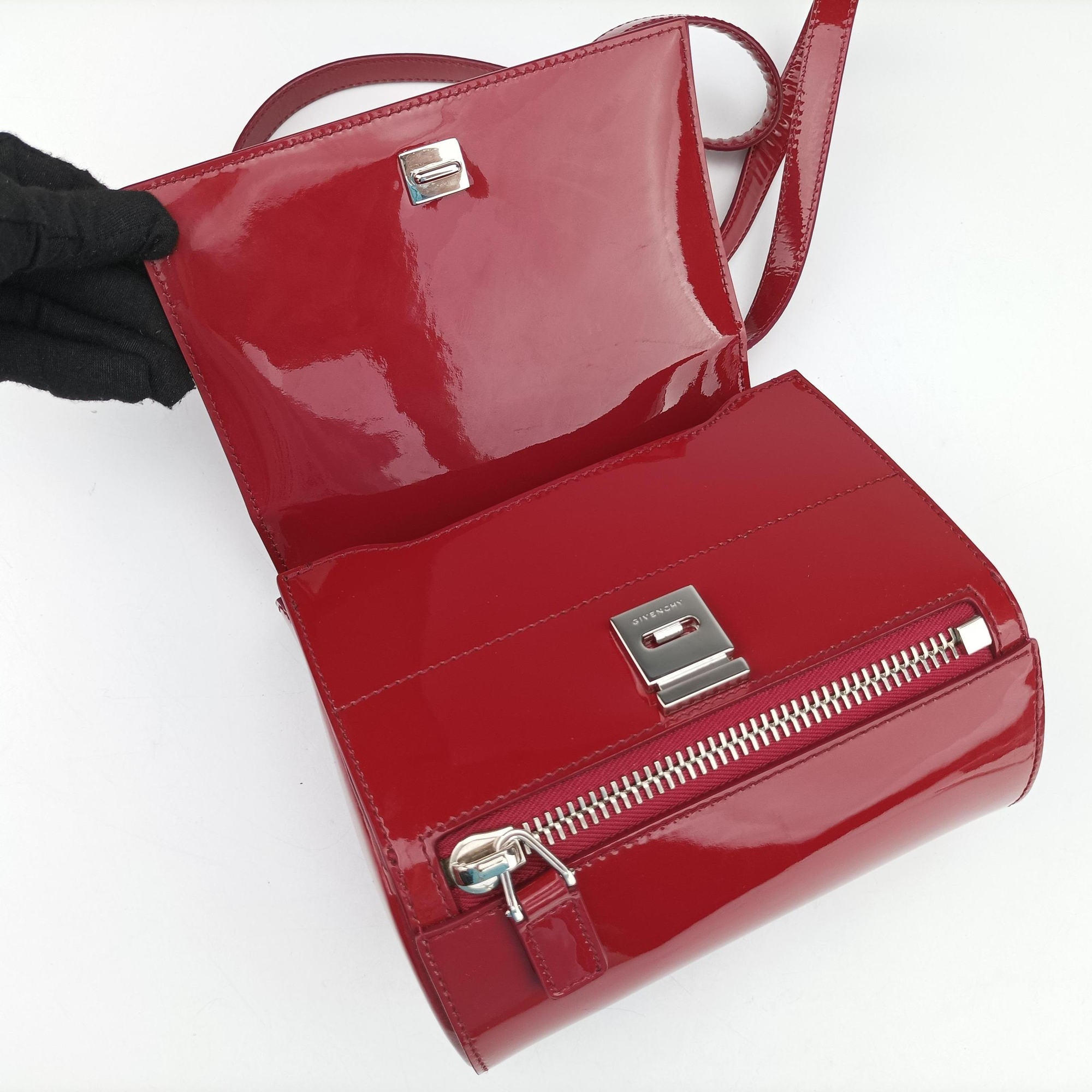 Pandora Box Red Patent Leather TE0184パンドラ レッド パテント TE0184