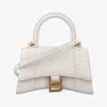 Hourglass mini White leather 592833.9016.R.493075アワーグラス ミニ ホワイト レザー 592833.9016.R.493075
