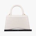 Hourglass mini White leather 592833.9016.R.493075アワーグラス ミニ ホワイト レザー 592833.9016.R.493075