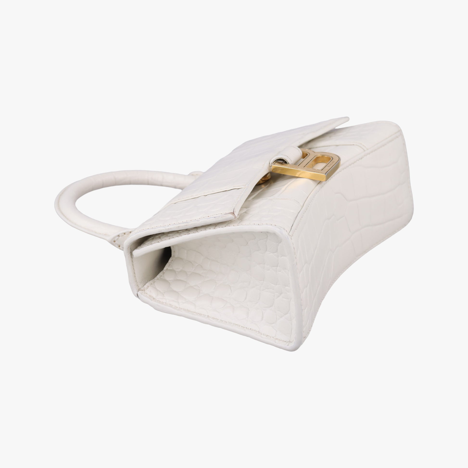Hourglass mini White leather 592833.9016.R.493075アワーグラス ミニ ホワイト レザー 592833.9016.R.493075