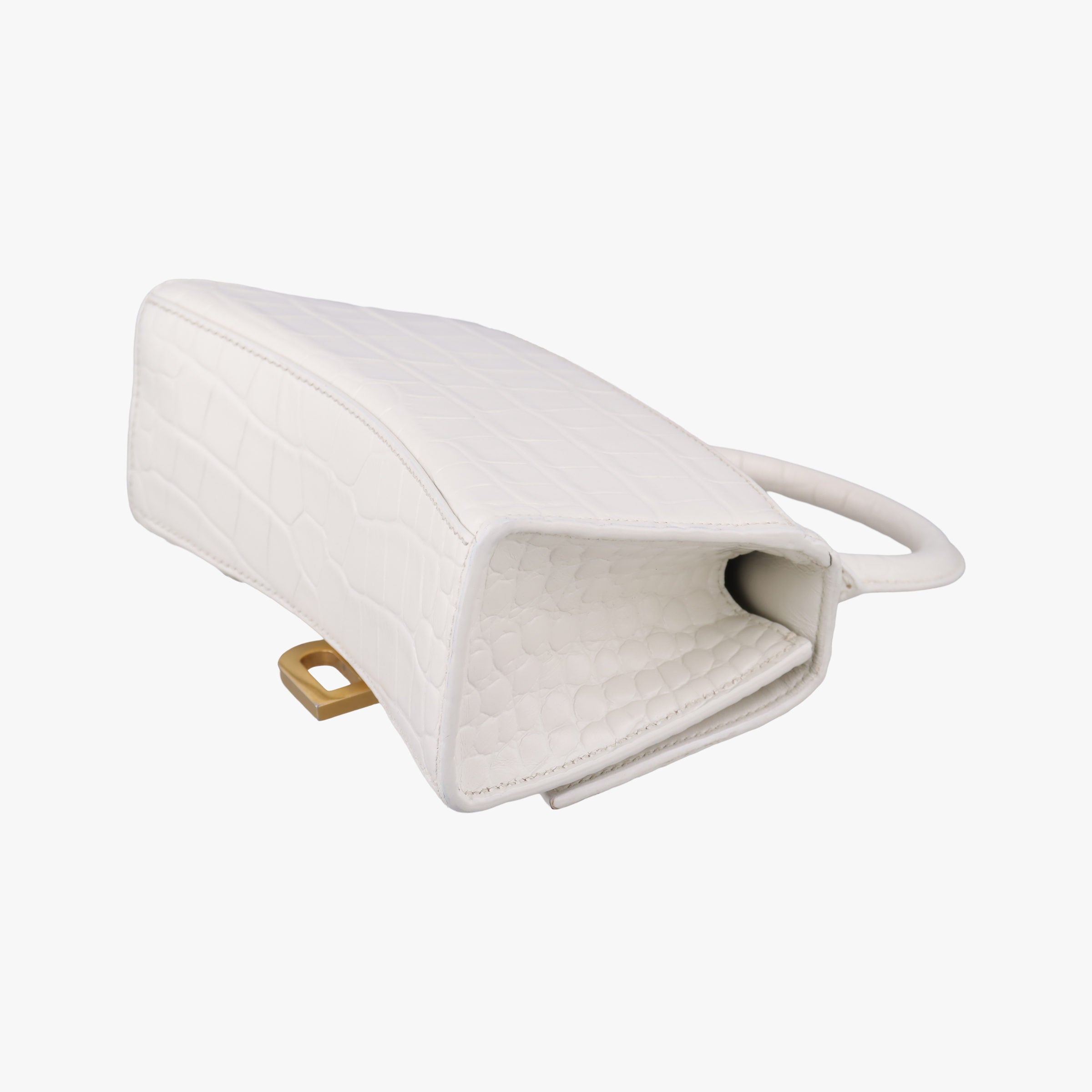 Hourglass mini White leather 592833.9016.R.493075アワーグラス ミニ ホワイト レザー 592833.9016.R.493075