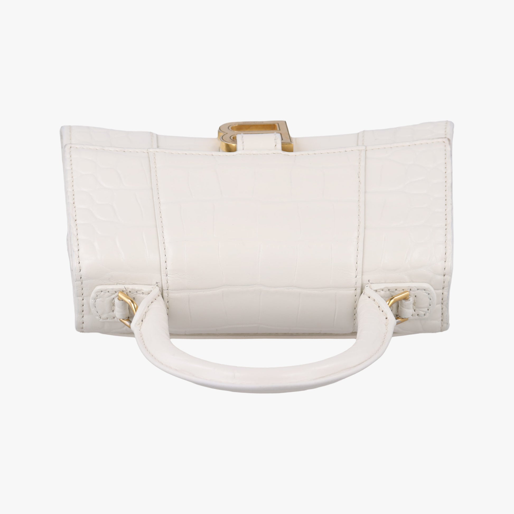 Hourglass mini White leather 592833.9016.R.493075アワーグラス ミニ ホワイト レザー 592833.9016.R.493075