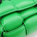 Padded Cassette Green lambskin B09349835Zパデッド カセット グリーン ラムスキン B09349835Z