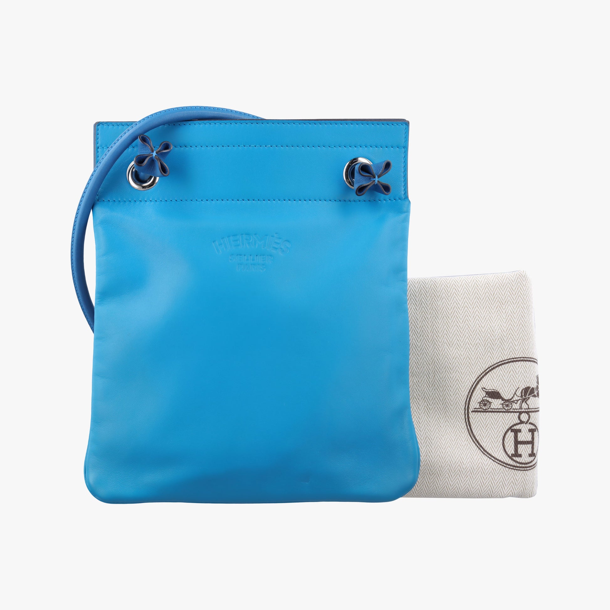 Sac Aline mini Blue lambskin U AM 012 UHサック アリーヌ ミニ ブルー ラムスキン U AM 012 UH