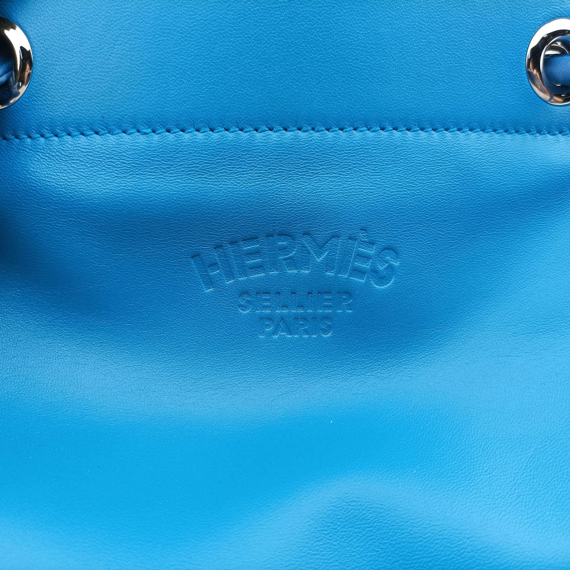 Sac Aline mini Blue lambskin U AM 012 UHサック アリーヌ ミニ ブルー ラムスキン U AM 012 UH