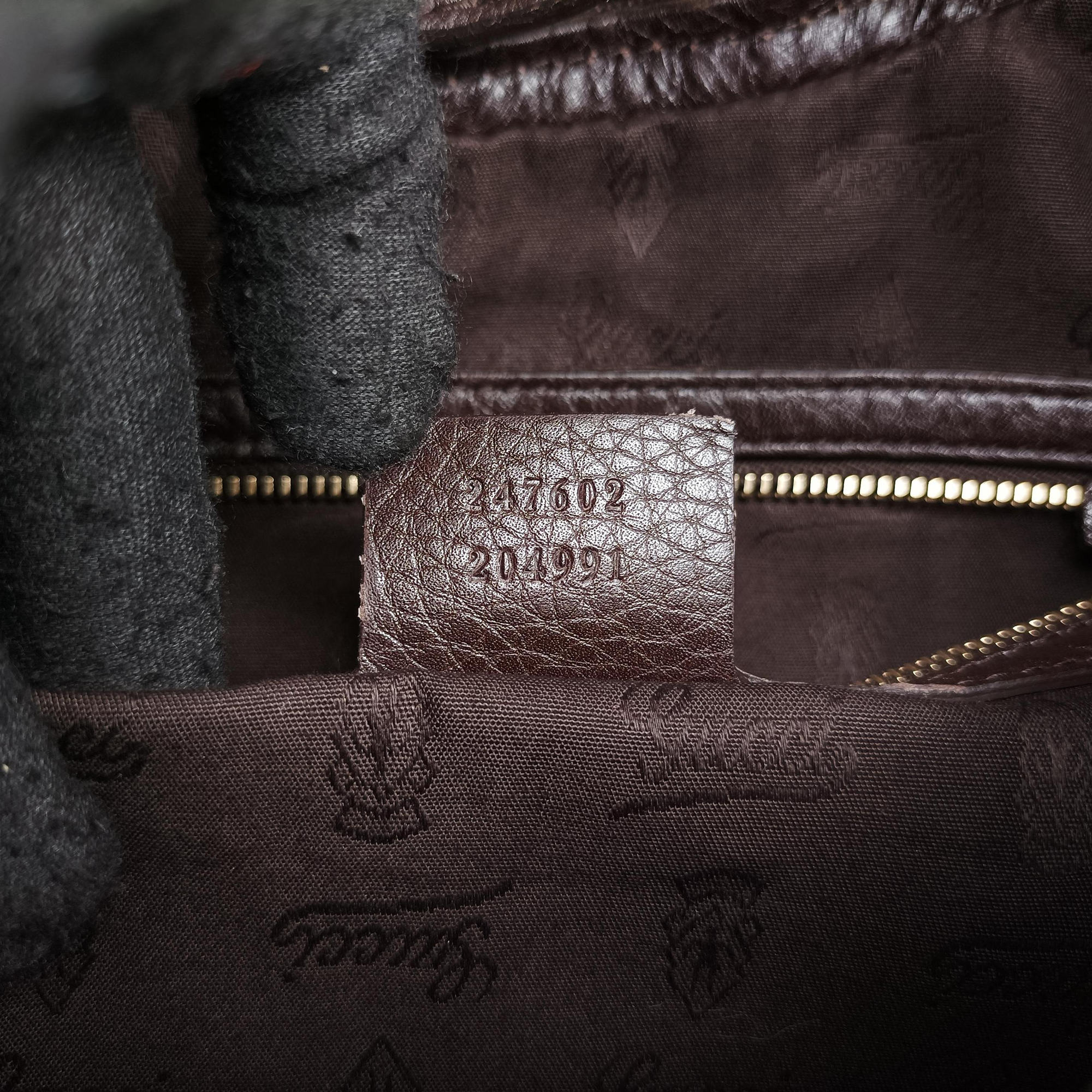 Horsebit Hobo Brown leather 247602 B7339922ホースビット ホーボー ブラウン レザー 247602 B7339922