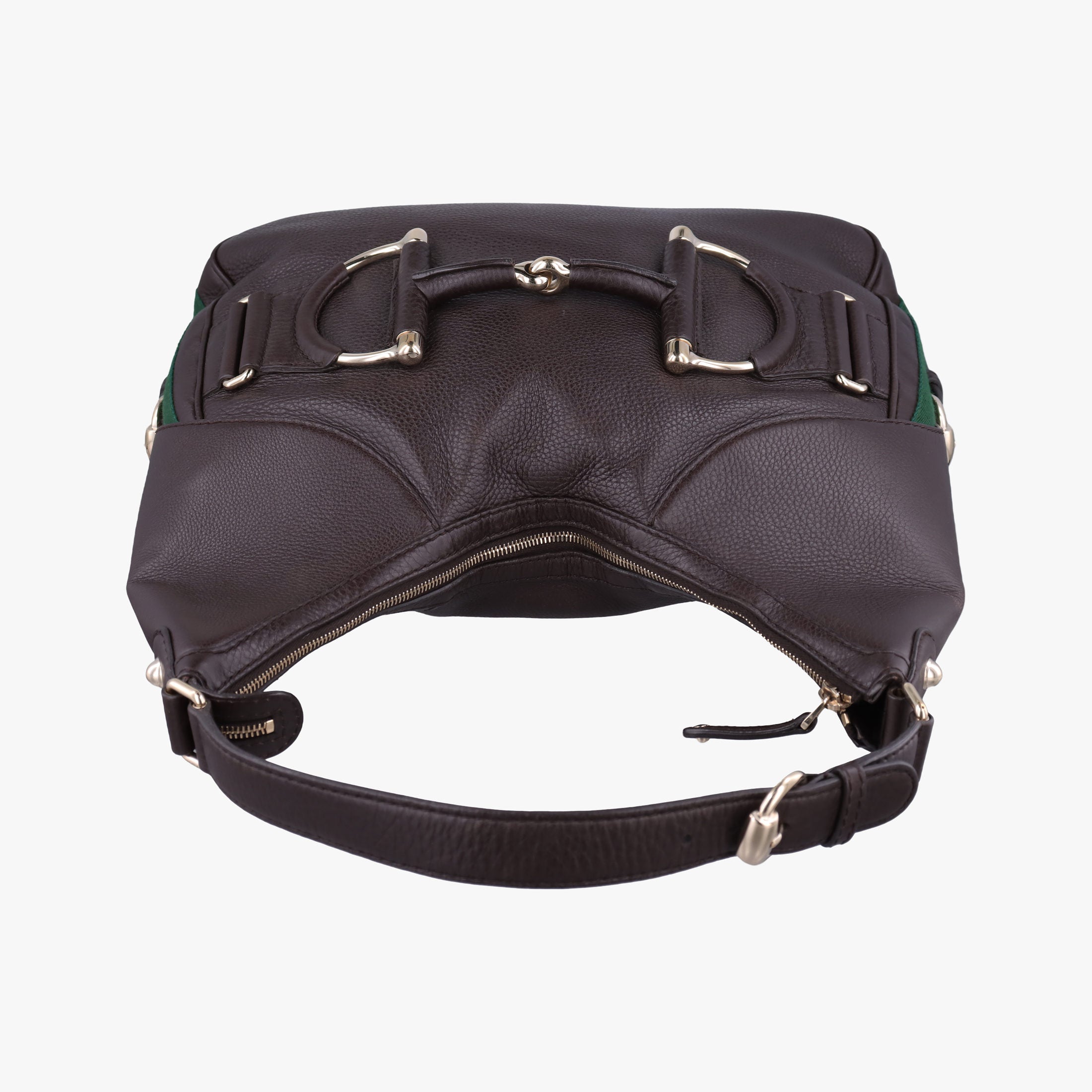 Horsebit Hobo Brown leather 247602 B7339922ホースビット ホーボー ブラウン レザー 247602 B7339922