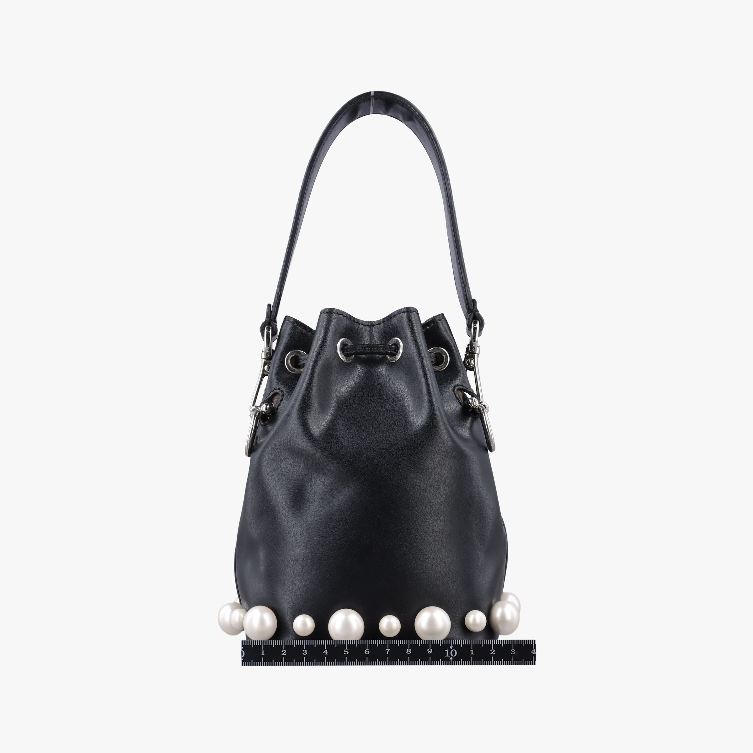 Mon Tresor Mini Bucket Black Leather 8BS010 8BS010 A1FH 188.8465ミニ モン トレゾール ブラック レザー 8BS010 8BS010 A1FH 188.8465