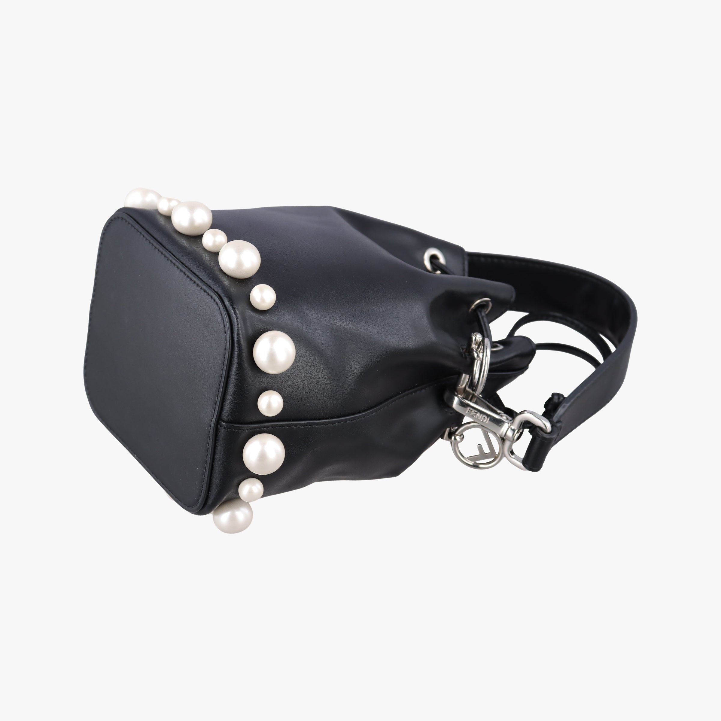 Mon Tresor Mini Bucket Black Leather 8BS010 8BS010 A1FH 188.8465ミニ モン トレゾール ブラック レザー 8BS010 8BS010 A1FH 188.8465
